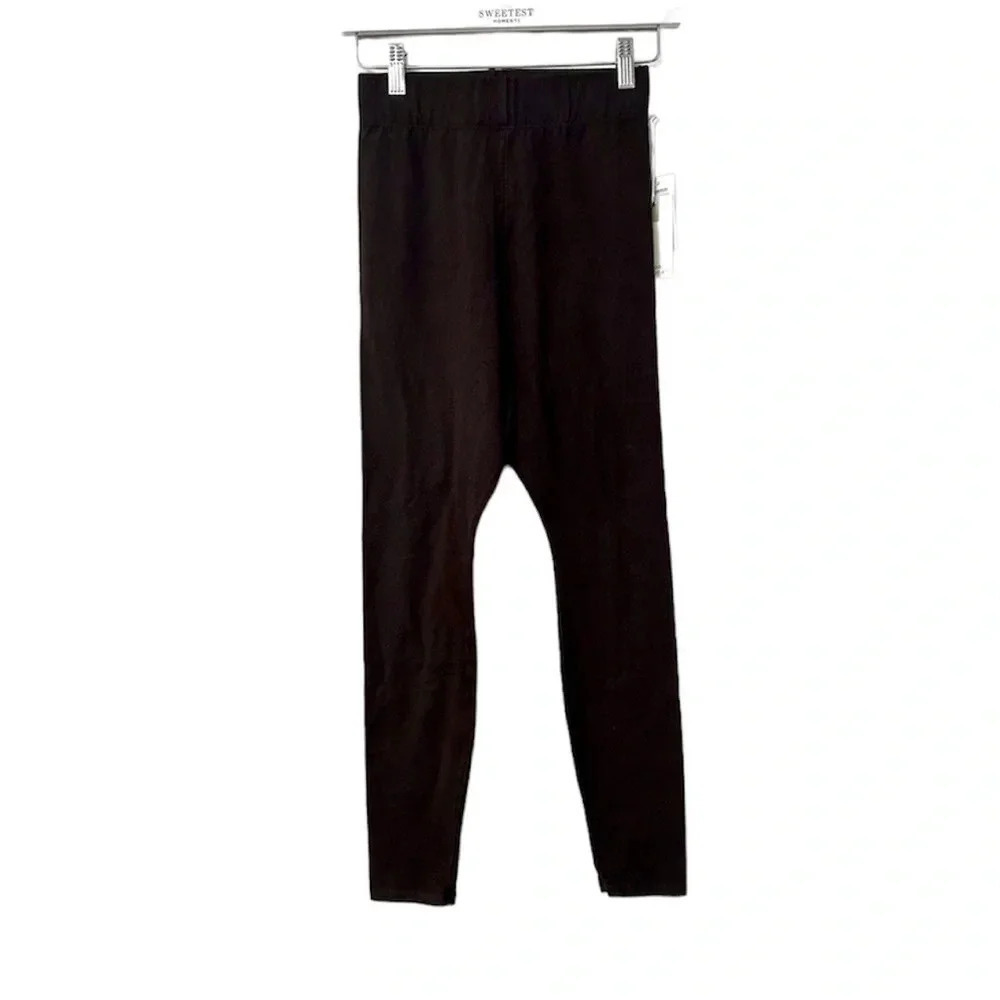Good American Lounge Legging High Waisted in Coffee Color Size 1 NWT